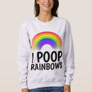 Je fais caca ARC-EN-CIEL T-shirts drôles