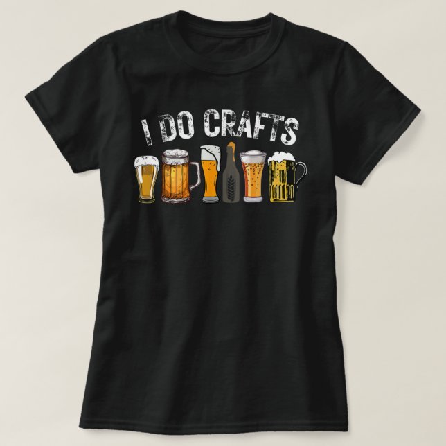 Je fais de la bière artisanale T-shirt (Design devant)