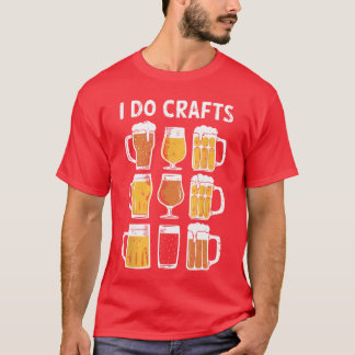 Je Fais de l'Artisanat T-Shirt Drôle Hommes Femmes