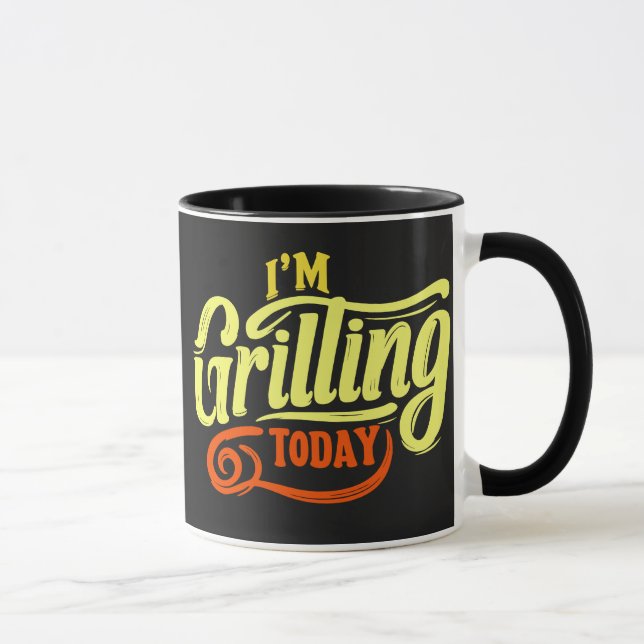 Je fais griller aujourd'hui tasse de voyage (Droite)
