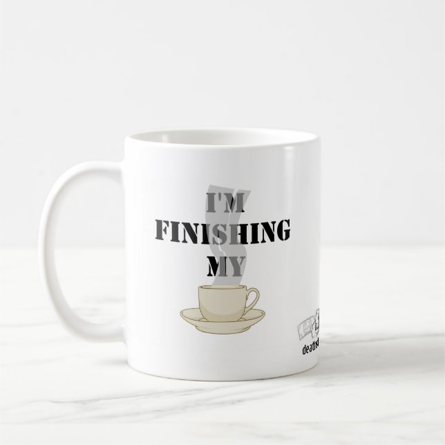 Je finis ma tasse de café… (Gauche)