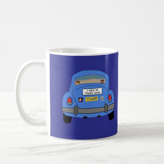 Je freine pour tv mug (Gauche)