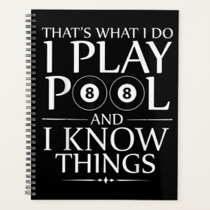 Je Joue Au Pool Et Je Connais Des Choses Drôle Bil