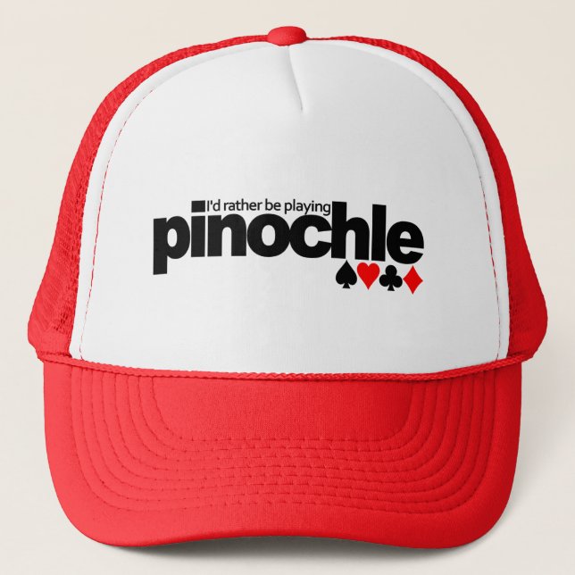 Je jouerais plutôt le casquette de Pinochle - (Devant)