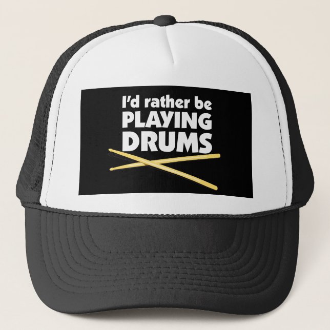 Je jouerais plutôt le casquette de tambours (Devant)