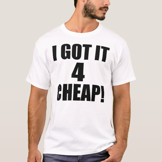 Je L'Ai 4 BON MARCHÉ — T-Shirt (Devant)