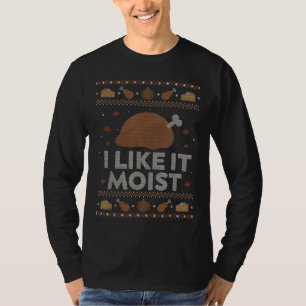 Je L'Aime Humist Funny Fausse Thanksgiving Sweat H
