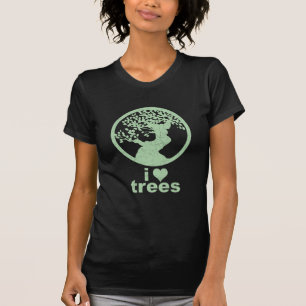 Je le tee - shirt des femmes de T-shirt d'arbres