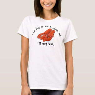 Je les mangerai en t-shirt homard