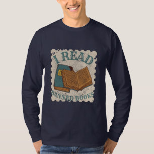 Je lis des livres interdits T-Shirt pour amoureux 