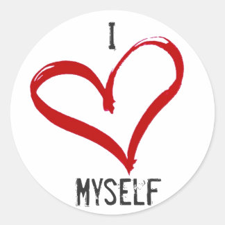 Je M'Aime Sticker