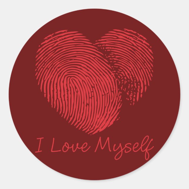 Je M'Aime Sticker (Devant)