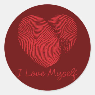 Je M'Aime Sticker