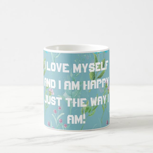 Je m'aime tasse à café (Centre)