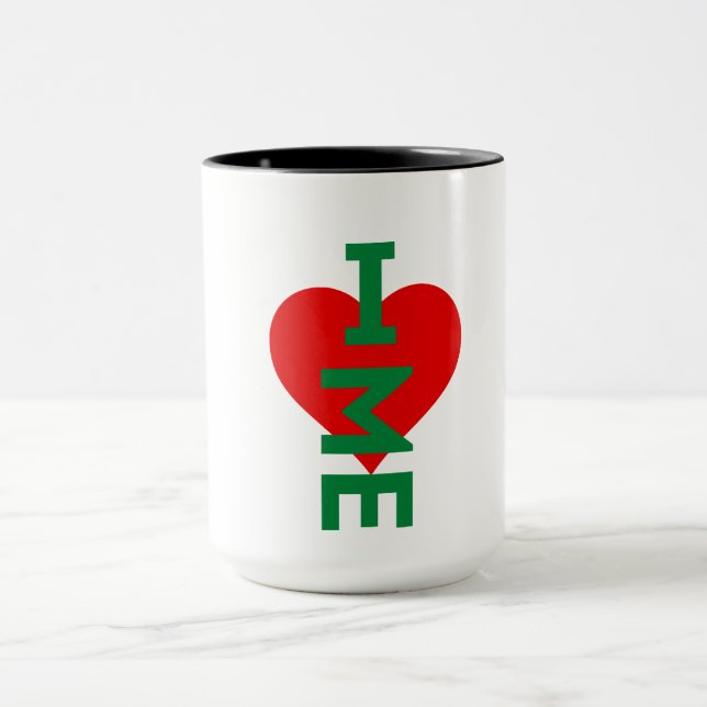 Je m'aime tasse de café (Centre)