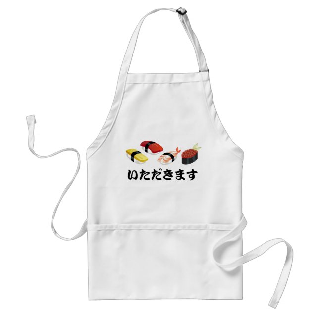 Je mange le tablier de sushi (Devant)