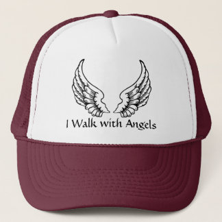 Je marche avec le casquette de style de camionneur