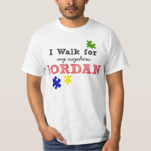 Je marche pour… le T-shirt d'autisme de la