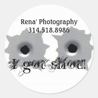 Je me suis fait tirer dessus ! ! Autocollants