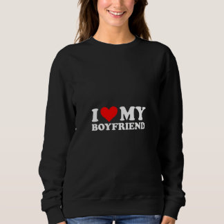 Je ❤️ mon sweatshirt de petit ami