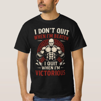 Je n’abandonne pas jusqu’au T-shirt victorieux