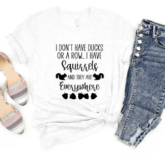 Je n'ai pas de canards. T-shirt de mème amusant Sa