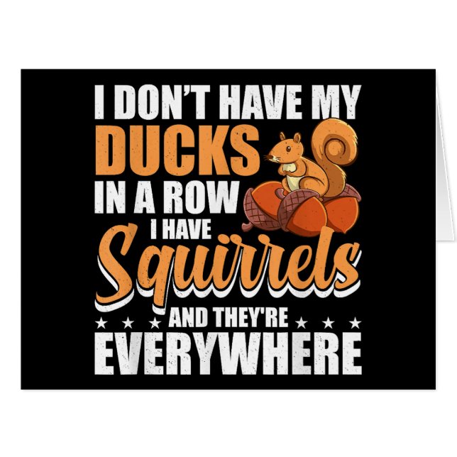 Je n'ai pas mes canards dans une rangée j'ai des é (Devant horizontal)