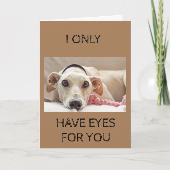 JE N'AI QUE LA CARTE "YEUX POUR VOUS" (Devant)