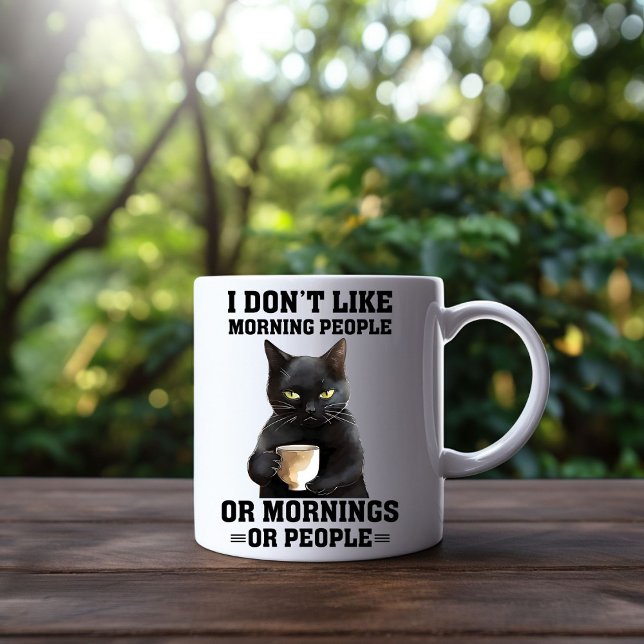 ‘Je n'aime pas les gens’ Café mug (Créateur téléchargé)