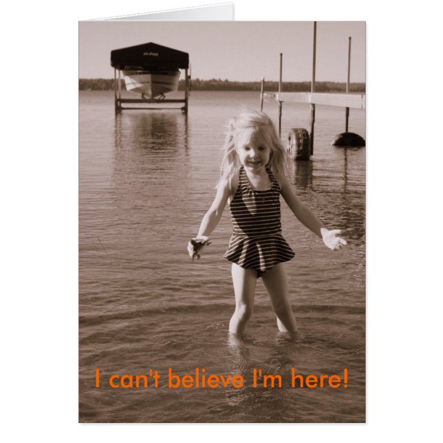 Je n'arrive pas à croire que je sois là ! (Devant)