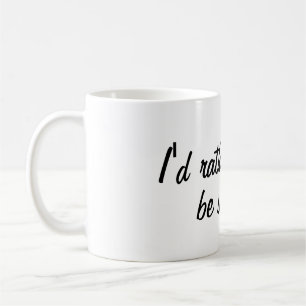 Je naviguerais plutôt la tasse de café