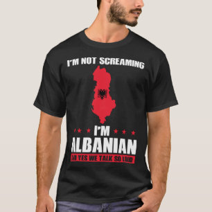 Je ne crie pas Je suis Albanais Pullover H