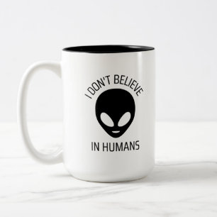 Je ne crois pas en l'humanité     Mug à café