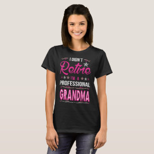 Je ne m'ai pas retiré suis un T-shirt