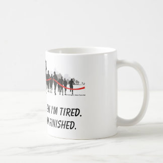 Je ne m'arrête pas quand je suis tasse fatiguée de