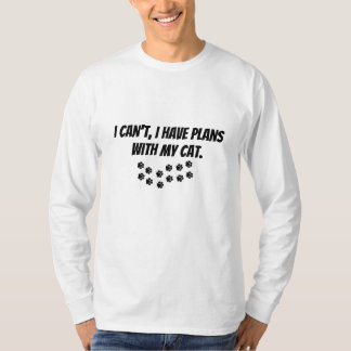 Je ne peux pas avoir de plans avec mon t-shirt de