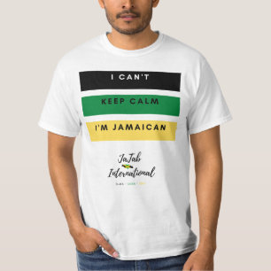 Je ne peux pas rester calme, je suis un T-shirt ja