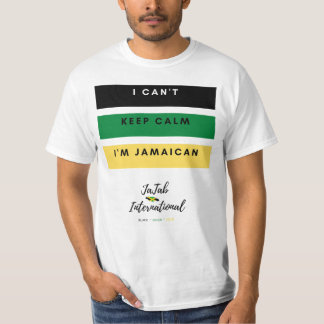 Je ne peux pas rester calme, je suis un T-shirt ja