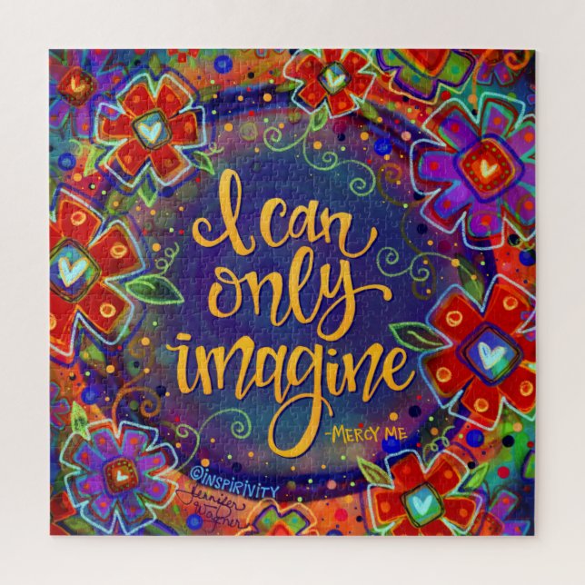 Je Ne Peux Qu'Imaginer "L'Inspirété" Puzzle (Vertical)