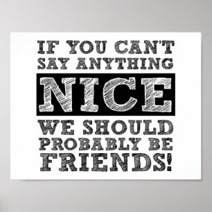 Je ne peux rien dire de bien drôle Poster