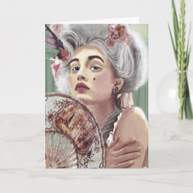 Je Ne Regrette Rien Greeting Card (Front)