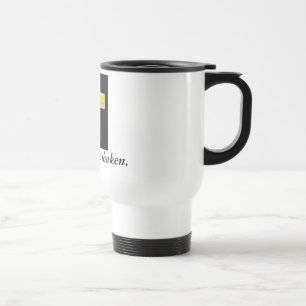 Je ne serai jamais tasse croisée secouée de voya