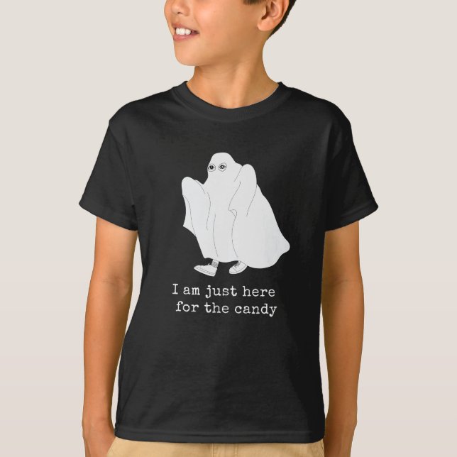 Je ne suis ici que pour le t-shirt bonbon (Devant)