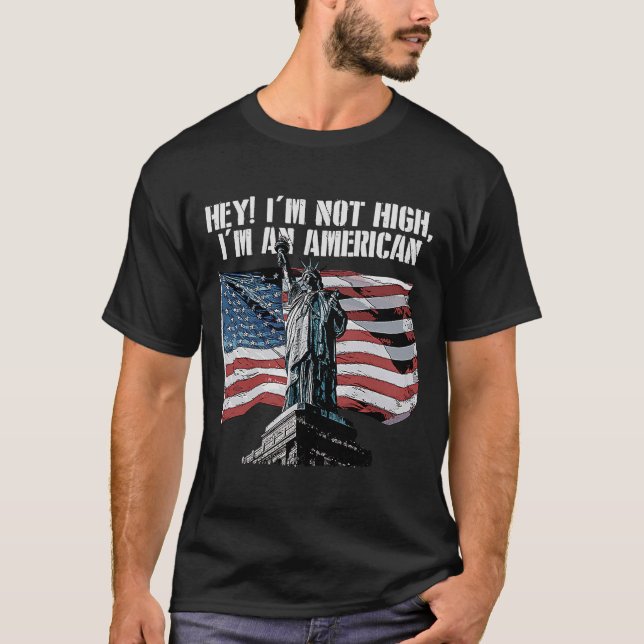 Je ne suis pas haut Je suis un patriotisme américa (Devant)