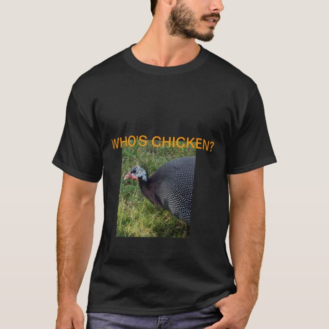 Je ne suis pas T-shirt de pintade de poulet (Devant)