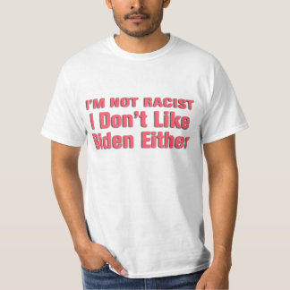 Je ne suis pas T-shirt raciste