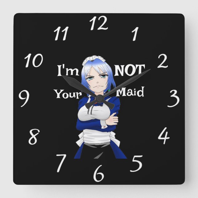 Je ne suis pas ton horloge murale de femme de ména (Recto)