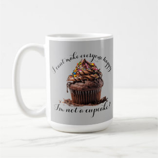 Je ne suis pas une Mug de Café Cupcake