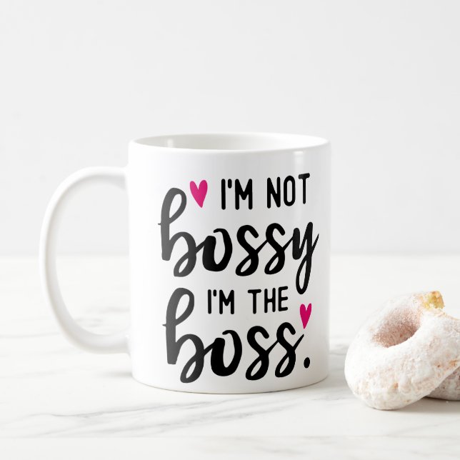 Je ne suis pas une tasse à café bidon (Avec donut)