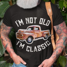 Je ne suis pas vieux Je suis un T-Shirt graphique